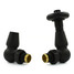 T-TRV-069-CR-TB-ALT01 - Jarrow Traditional TRV Corner Textured Black Thermostatic Radiator Valves With Sleeves T-TRV-069-CR-TB-ALT01 - Jarrow Traditional TRV Corner Textured Black Thermostatic Radiator Valves With Sleeves